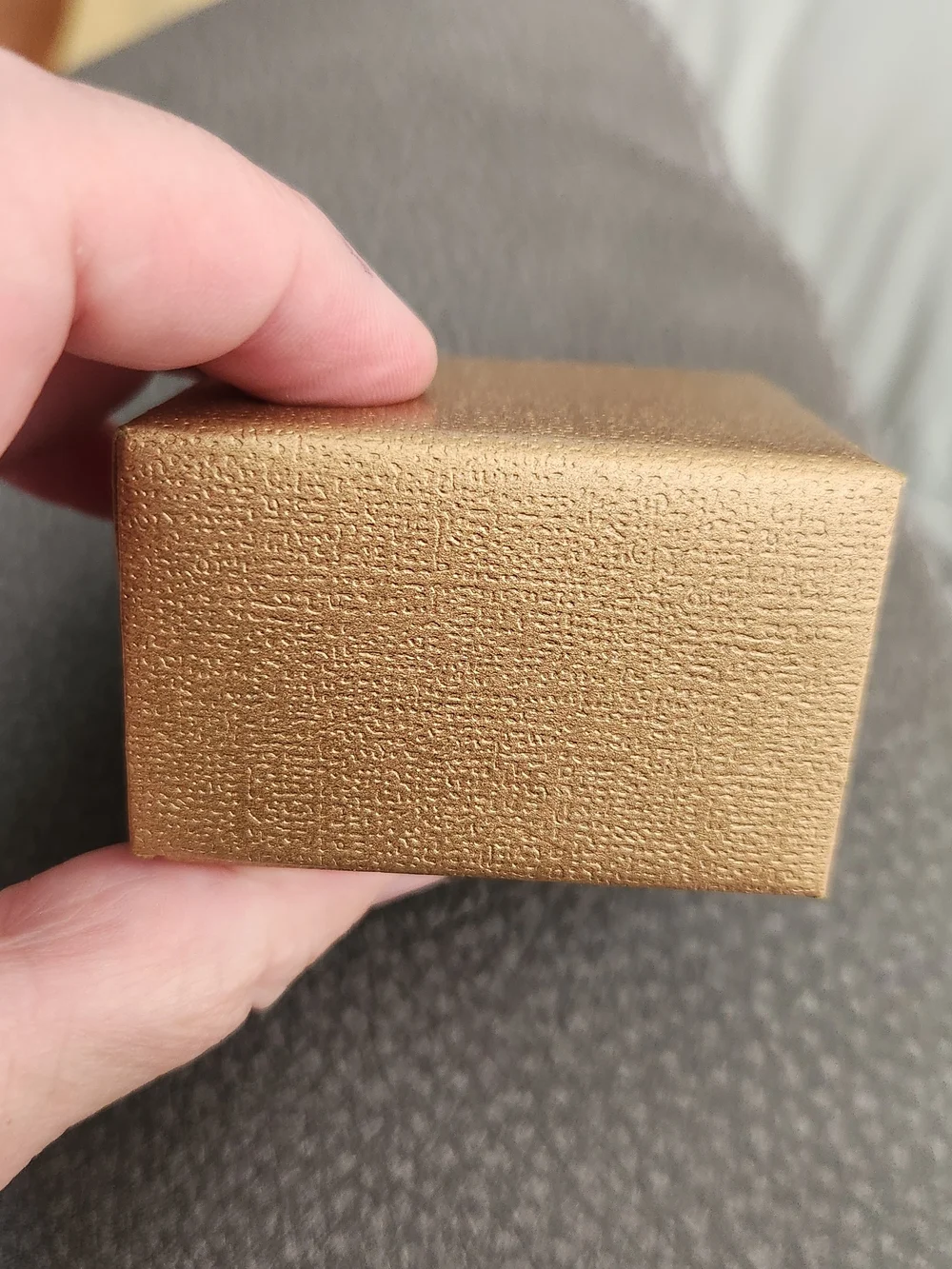 Jewelry Gift Box Organizer - Metallic Gold